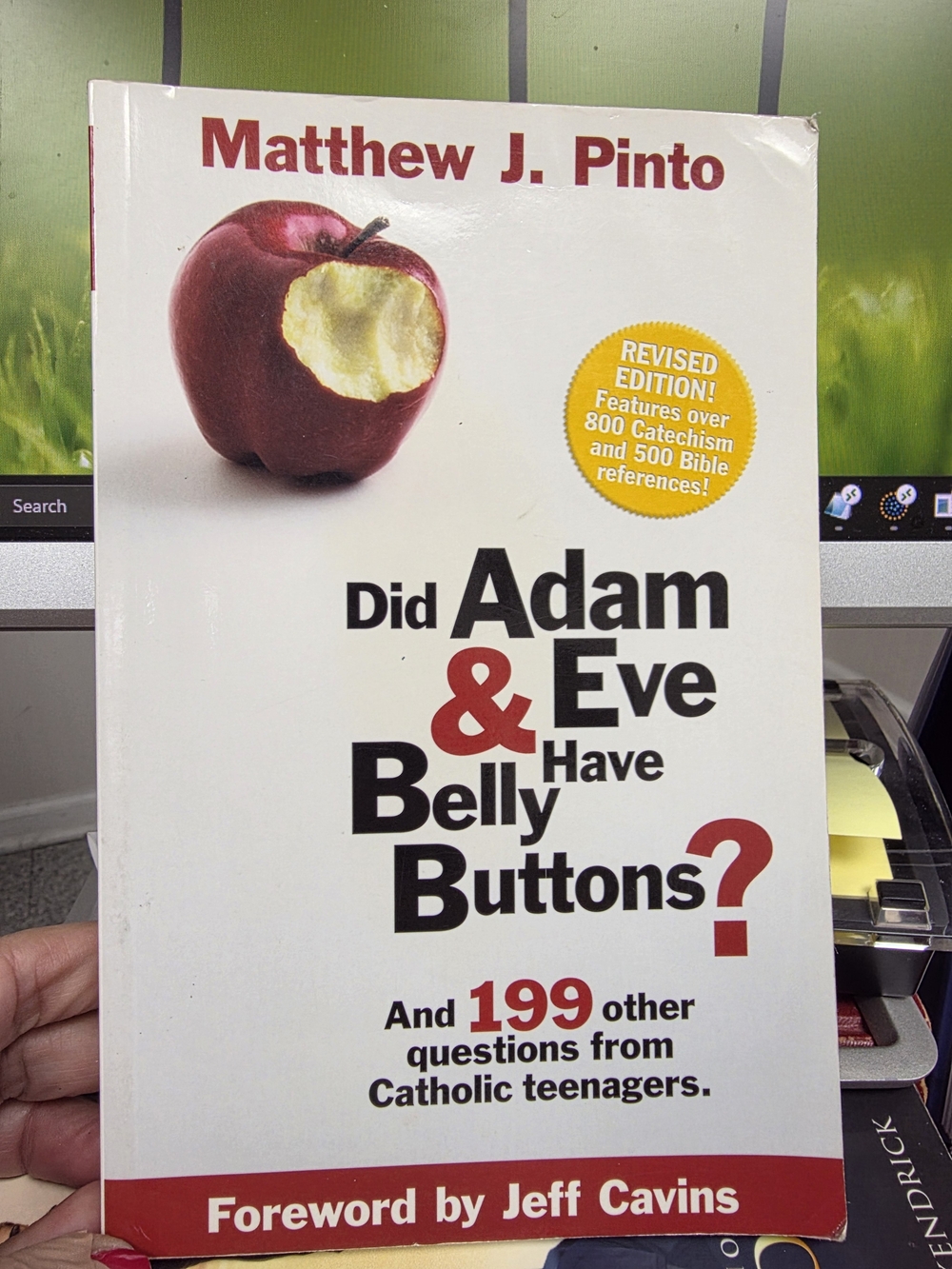 Did Adam & Eve Have Belly Buttons? - White/Red Cover